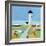 To the Lighthouse-Phyllis Adams-Framed Art Print