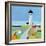 To the Lighthouse-Phyllis Adams-Framed Art Print