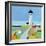 To the Lighthouse-Phyllis Adams-Framed Art Print