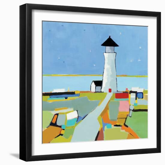 To the Lighthouse-Phyllis Adams-Framed Art Print