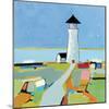 To the Lighthouse-Phyllis Adams-Mounted Art Print
