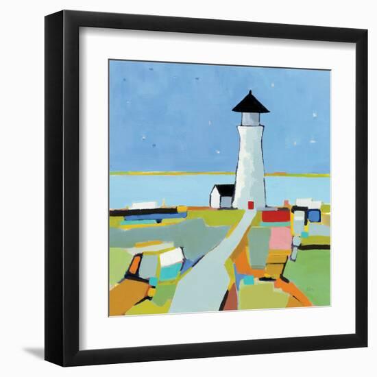 To the Lighthouse-Phyllis Adams-Framed Art Print