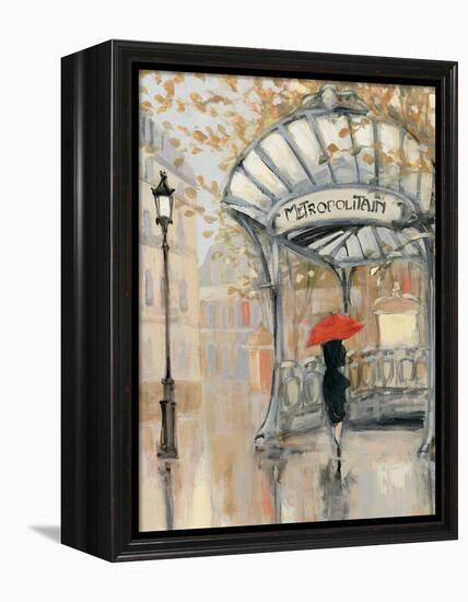 To the Metro III Blue Sky-Julia Purinton-Framed Stretched Canvas