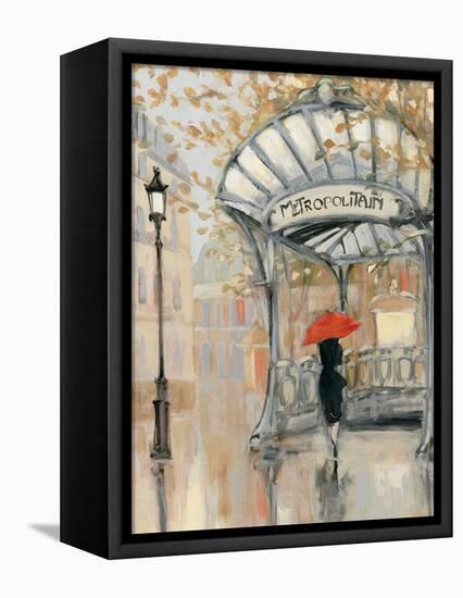 To the Metro III Blue Sky-Julia Purinton-Framed Stretched Canvas