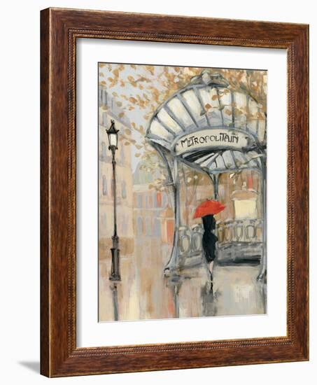 To the Metro III Blue Sky-Julia Purinton-Framed Art Print