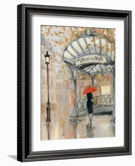 To the Metro III Blue Sky-Julia Purinton-Framed Art Print