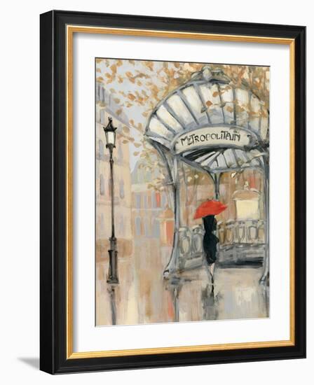 To the Metro III Blue Sky-Julia Purinton-Framed Art Print