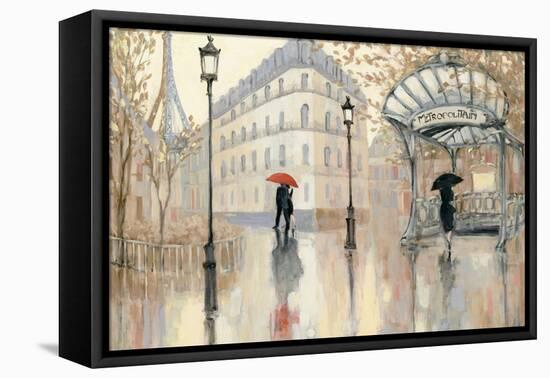 To the Metro IV-Julia Purinton-Framed Stretched Canvas