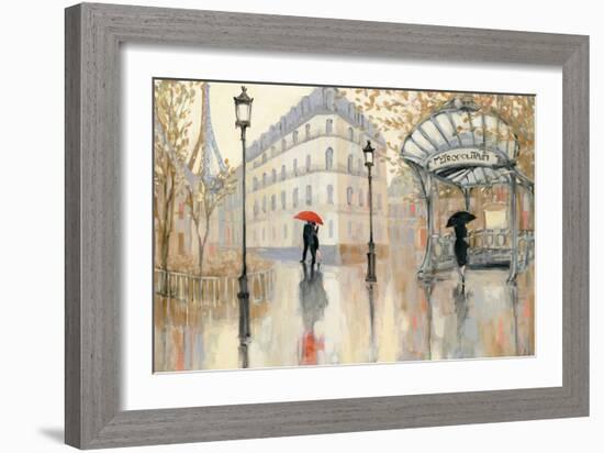 To the Metro-Julia Purinton-Framed Art Print