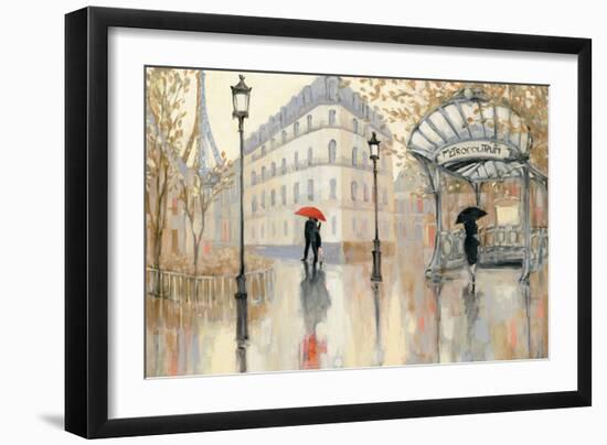 To the Metro-Julia Purinton-Framed Art Print