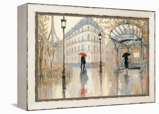 To the Metro-Julia Purinton-Framed Stretched Canvas