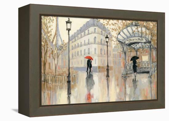 To the Metro-Julia Purinton-Framed Stretched Canvas