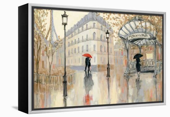 To the Metro-Julia Purinton-Framed Stretched Canvas