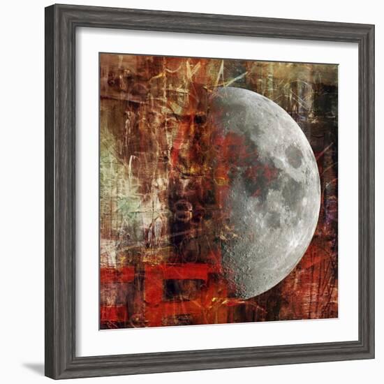 To The Moon And Beyond-lovISart-Framed Premium Giclee Print