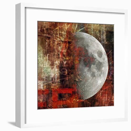 To The Moon And Beyond-lovISart-Framed Premium Giclee Print