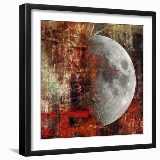 To The Moon And Beyond-lovISart-Framed Premium Giclee Print