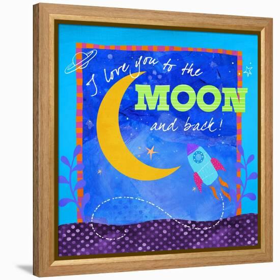 To the Moon-Fiona Stokes-Gilbert-Framed Premier Image Canvas