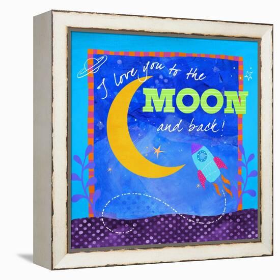 To the Moon-Fiona Stokes-Gilbert-Framed Premier Image Canvas