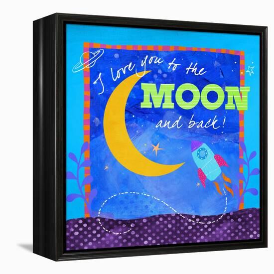 To the Moon-Fiona Stokes-Gilbert-Framed Premier Image Canvas