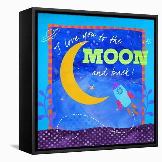 To the Moon-Fiona Stokes-Gilbert-Framed Premier Image Canvas