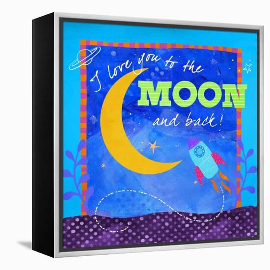 To the Moon-Fiona Stokes-Gilbert-Framed Premier Image Canvas