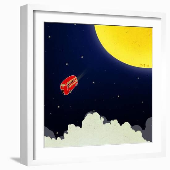 To the Moon-Yoyo Zhao-Framed Giclee Print