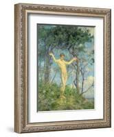 To the Morning Sun-Henry Scott Tuke-Framed Giclee Print