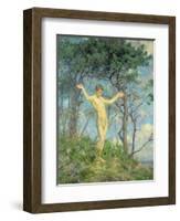 To the Morning Sun-Henry Scott Tuke-Framed Giclee Print