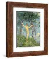 To the Morning Sun-Henry Scott Tuke-Framed Giclee Print