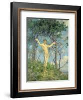 To the Morning Sun-Henry Scott Tuke-Framed Giclee Print