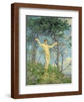 To the Morning Sun-Henry Scott Tuke-Framed Giclee Print