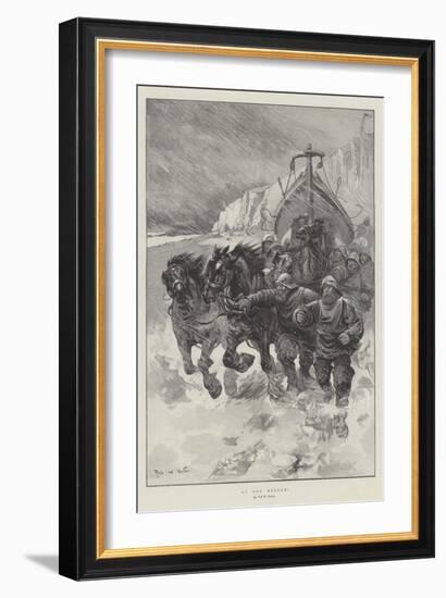 To the Rescue!-Sir Frederick William Burton-Framed Giclee Print