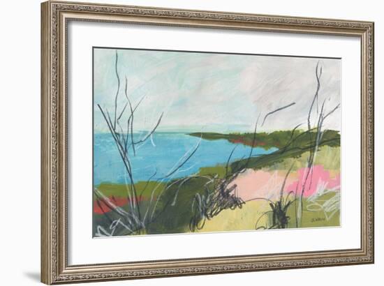 To The Sea No. 1-Jan Weiss-Framed Premium Giclee Print