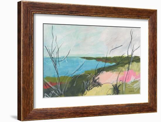 To The Sea No. 1-Jan Weiss-Framed Art Print