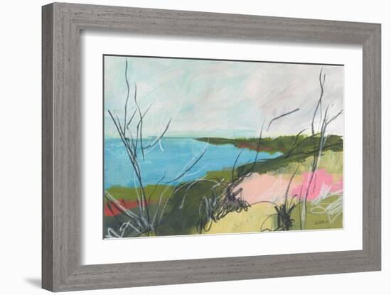 To The Sea No. 1-Jan Weiss-Framed Art Print