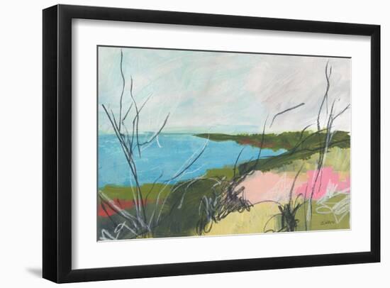 To The Sea No. 1-Jan Weiss-Framed Premium Giclee Print