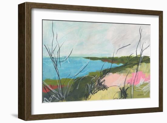 To The Sea No. 1-Jan Weiss-Framed Premium Giclee Print