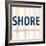 To the Shore-Kimberly Allen-Framed Art Print