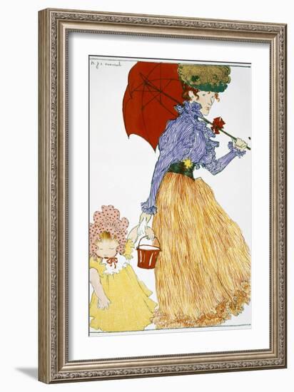 To the Square-Henri Evenepoel-Framed Giclee Print