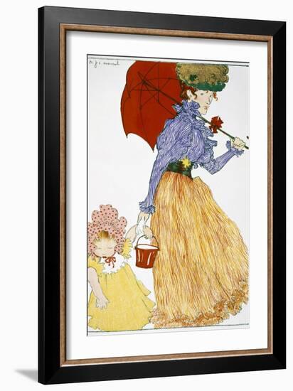 To the Square-Henri Evenepoel-Framed Giclee Print