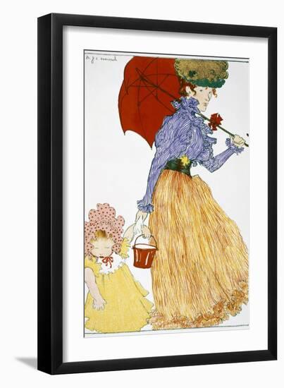 To the Square-Henri Evenepoel-Framed Giclee Print