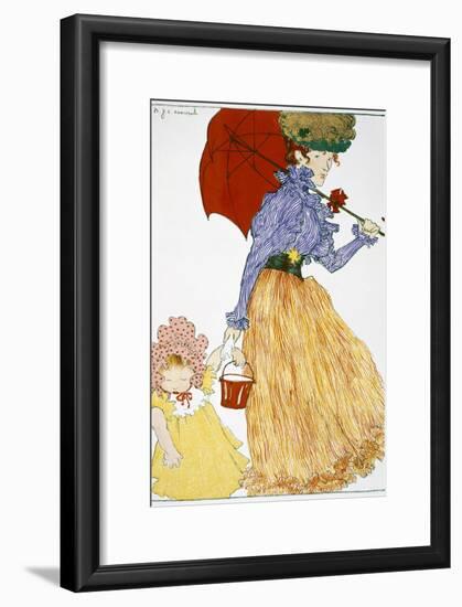 To the Square-Henri Evenepoel-Framed Giclee Print