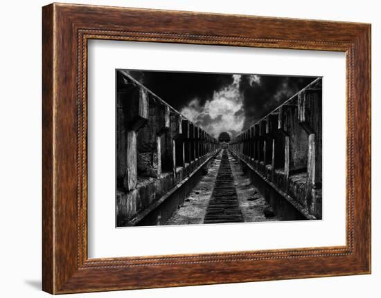 To the Train-Mladjan Pajkic --Framed Photographic Print