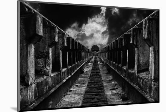 To the Train-Mladjan Pajkic --Mounted Photographic Print