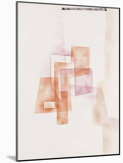 To the White Door; Sum Weissen Tor-Paul Klee-Mounted Giclee Print