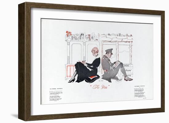 'To You', 1915-English School-Framed Giclee Print