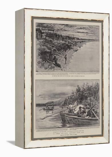 To Yukon and Back, Sketches from Life-Charles Edwin Fripp-Framed Premier Image Canvas