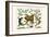 Toad, Lizard, Serpentes, Leopard Frog, Capers-Albertus Seba-Framed Art Print