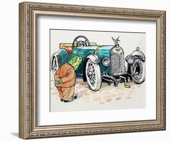 Toad of Toad Hall-Mendoza-Framed Giclee Print