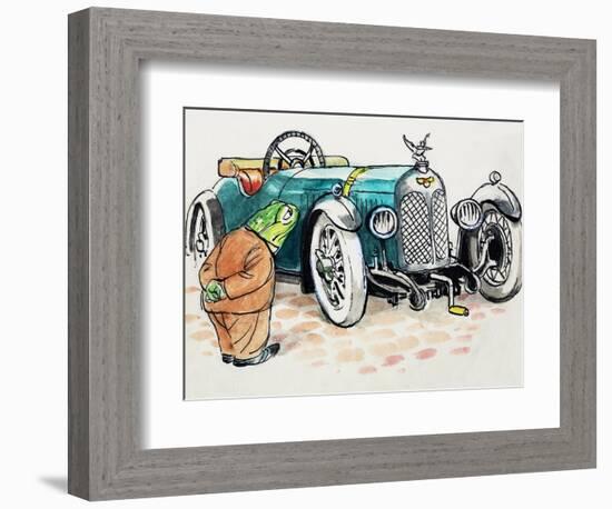 Toad of Toad Hall-Mendoza-Framed Giclee Print